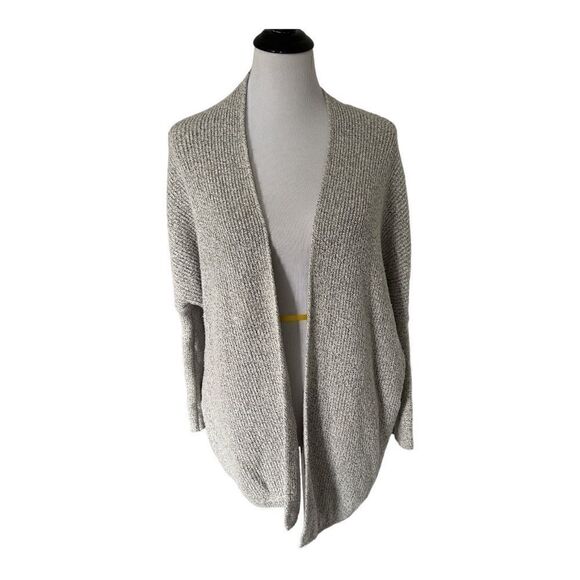 Market & Spruce Grey Open Cardigan size M - Picture 1 of 5